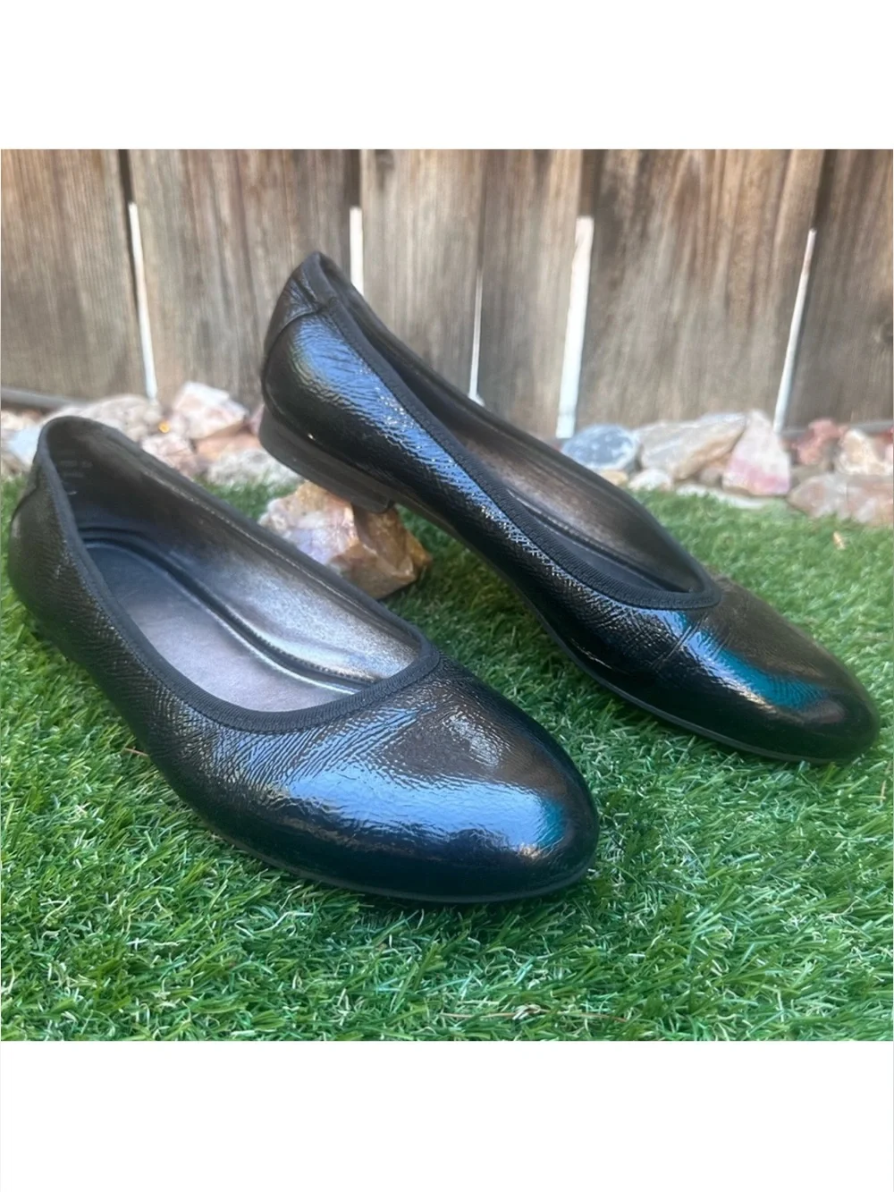 Johnson & Murphy Classic Black  Flats